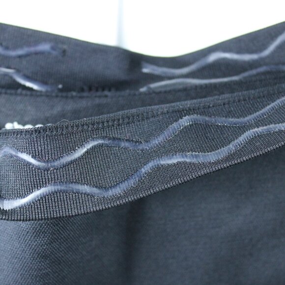 Shapermint Women's 2X Black Footless Tights 96%Polyamide/4%Elastane - Picture 6 of 6